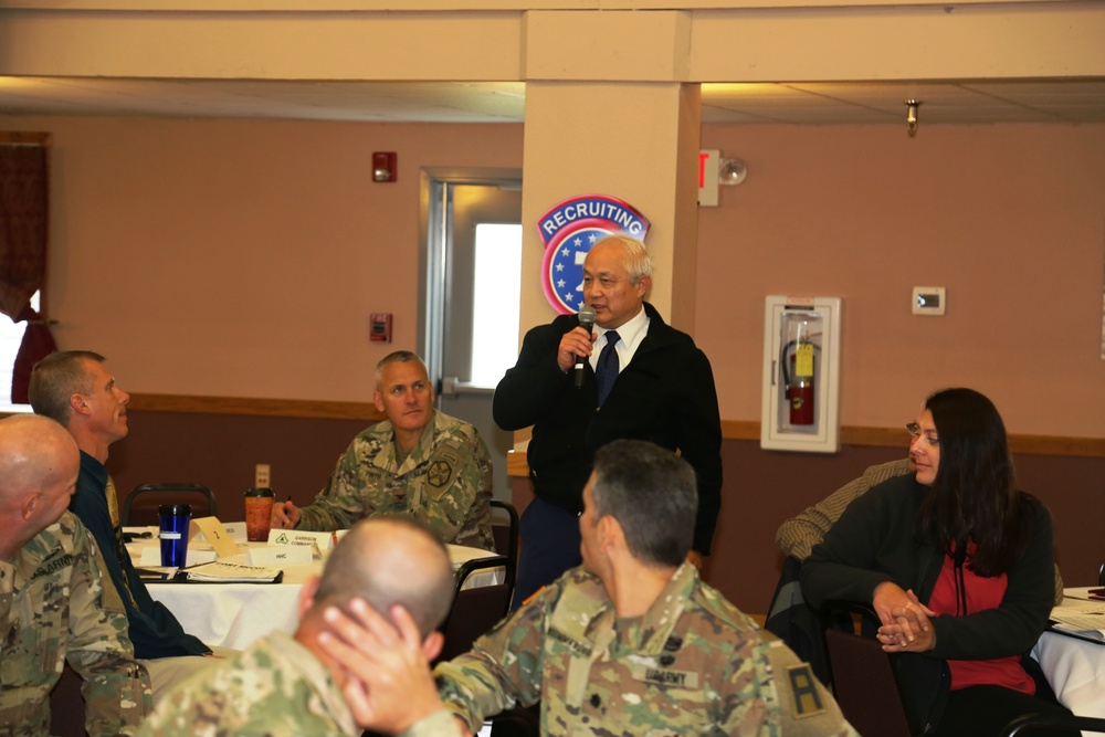 Garrison-Tenant Staff Meeting brings ideas together at Fort McCoy