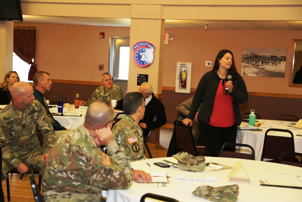 Garrison-Tenant Staff Meeting brings ideas together at Fort McCoy