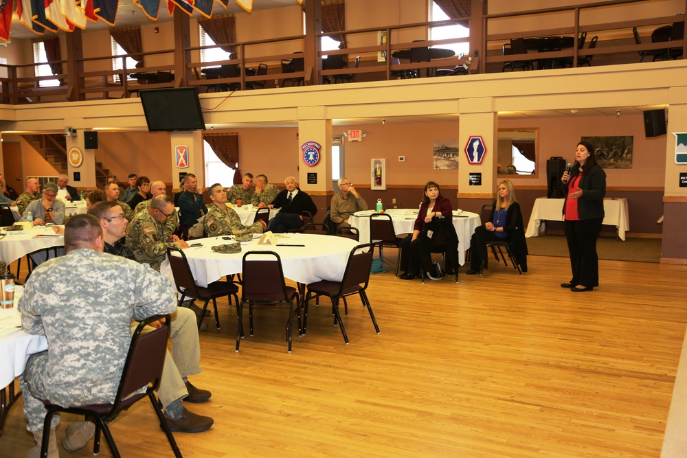 Garrison-Tenant Staff Meeting brings ideas together at Fort McCoy