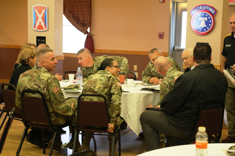 Garrison-Tenant Staff Meeting brings ideas together at Fort McCoy