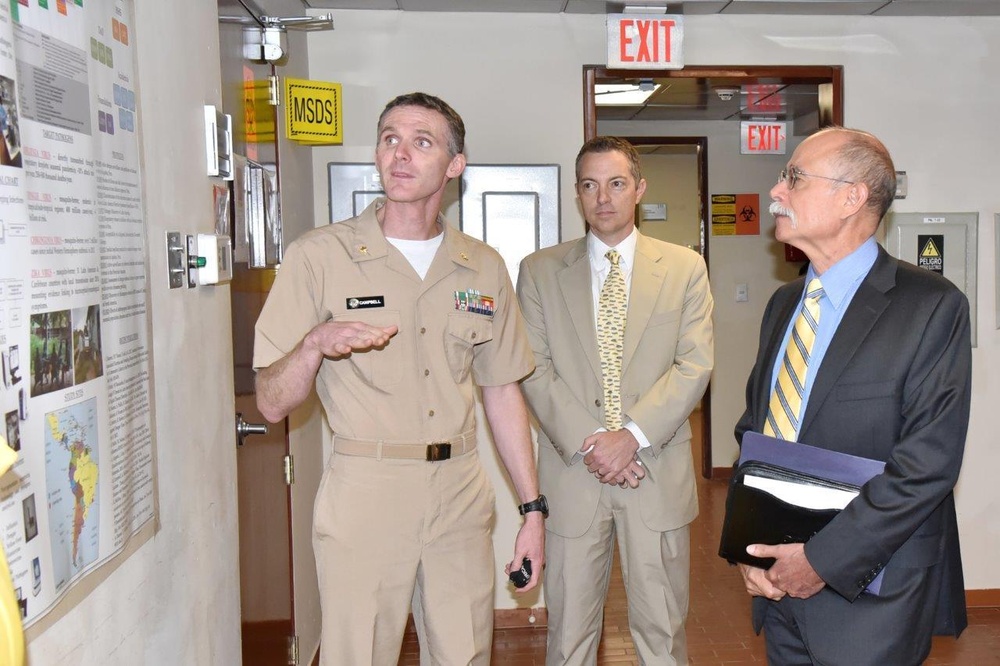 Deputy Assistant Secretary of Defense for Western Hemisphere Affairs Visits U.S. Naval Medical Research Unit No. 6 -Peru