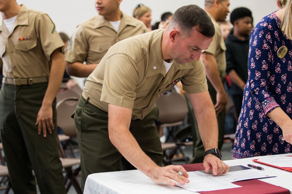 MTACS-28 and Tucker Creek Middle School Adopt-A-School