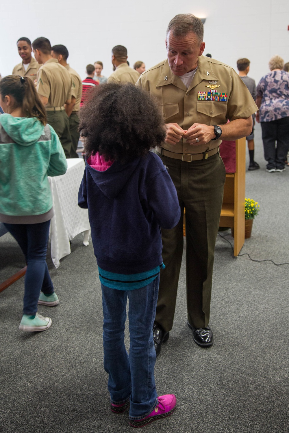 MTACS-28 and Tucker Creek Middle School Adopt-A-School