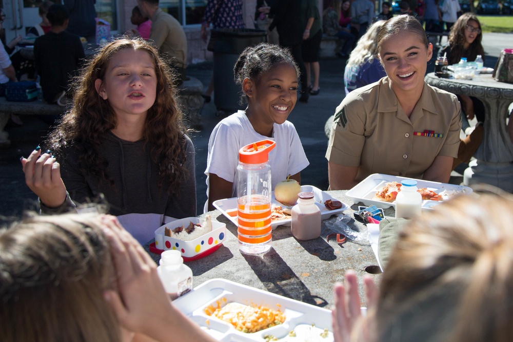 MTACS-28 and Tucker Creek Middle School Adopt-A-School