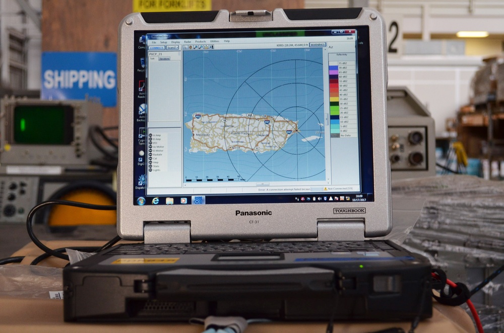 SPAWAR-PEO C4I Send Weather Radars to Puerto Rico