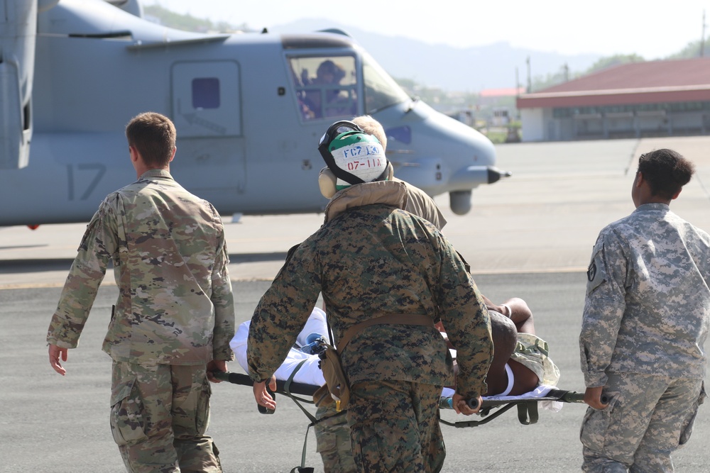 Aerial-Medical Response in Puerto Rico