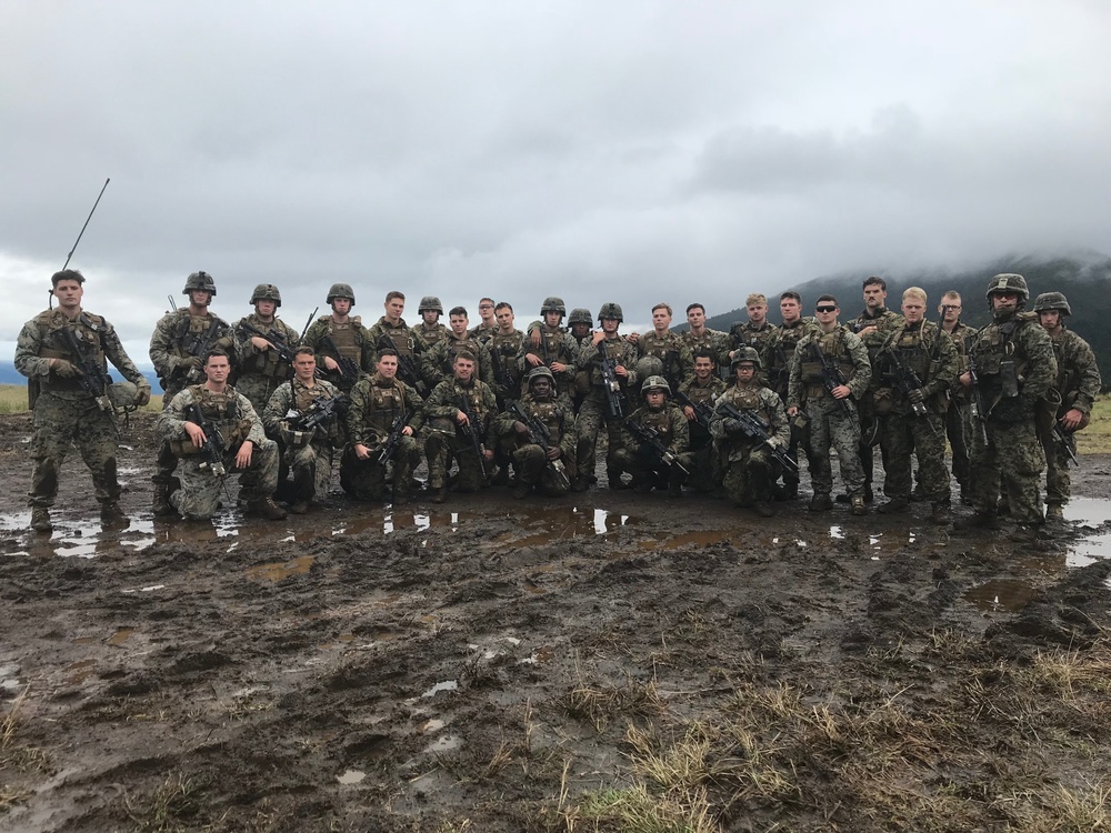 1/8 Marines train through tough weather, terrain