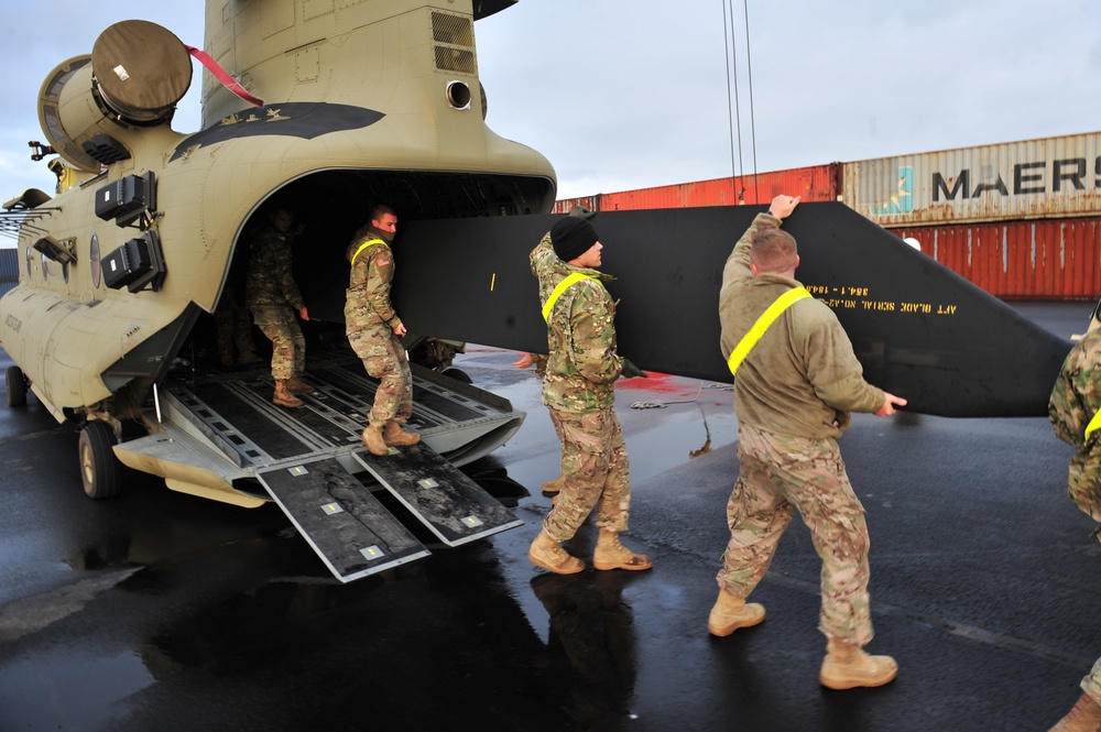 1st Air Cavalry Brigade arrives in Europe