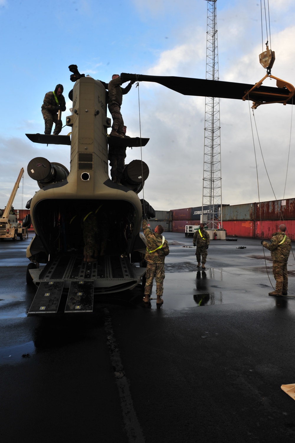 1st Air Cavalry Brigade arrives in Europe