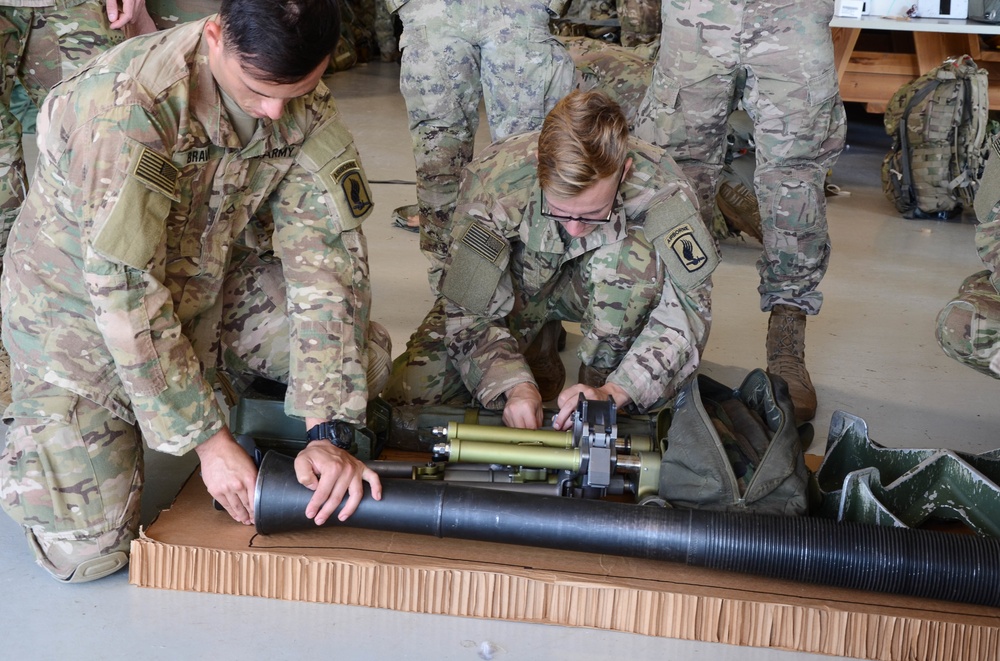 173rd Paratroopers Prepare Mortar