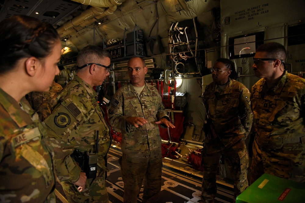 USAFCENT commander visits Bagram Airfield, Airmen