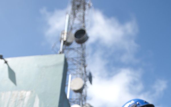 Top of the World: 85th EIS airmen work to restore radio comms in Puerto Rico