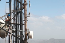 Top of the World: 85th EIS airmen work to restore radio comms in Puerto Rico