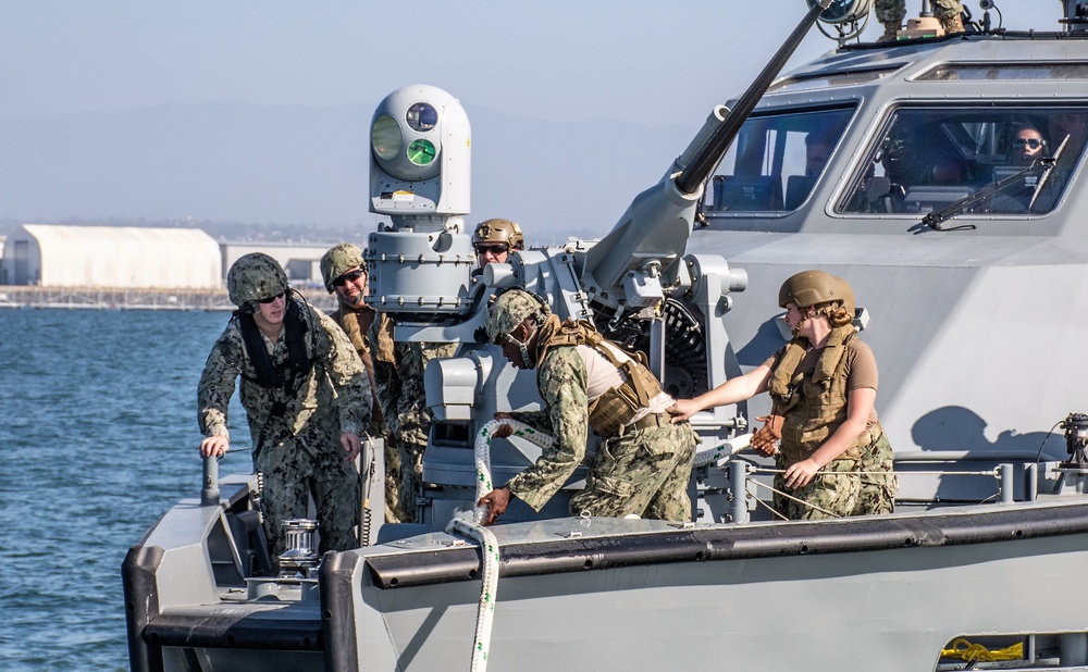 CRS 3 MKVI Patrol Boats Completes Certification Exercises