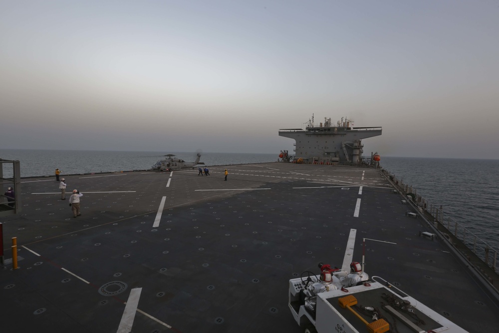 USS Lewis B. Puller Flight Operations