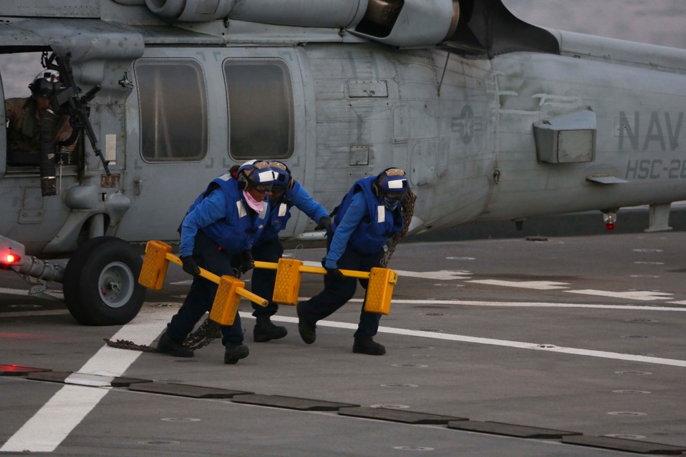 USS Lewis B. Puller Flight Operations