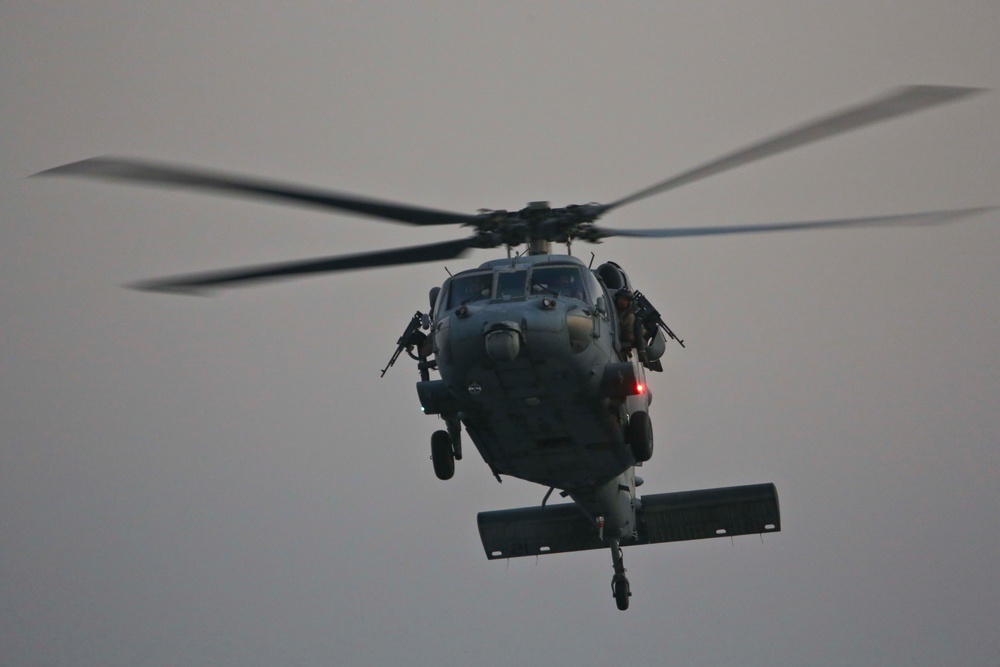 USS Lewis B. Puller Flight Operations