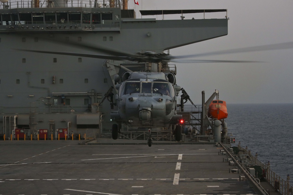 USS Lewis B. Puller Flight Operations