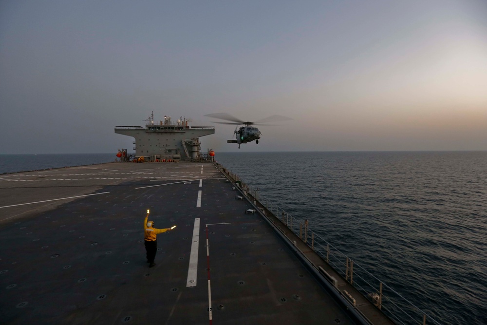 USS Lewis B. Puller Flight Operations