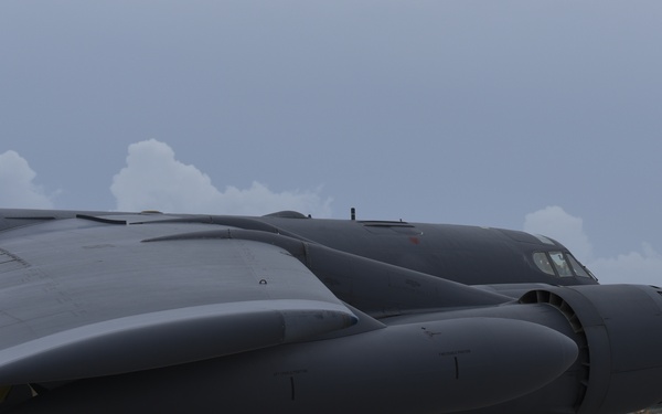 B-52, B-1, B-2s participate in first integrated bomber operation in USPACOM AOR