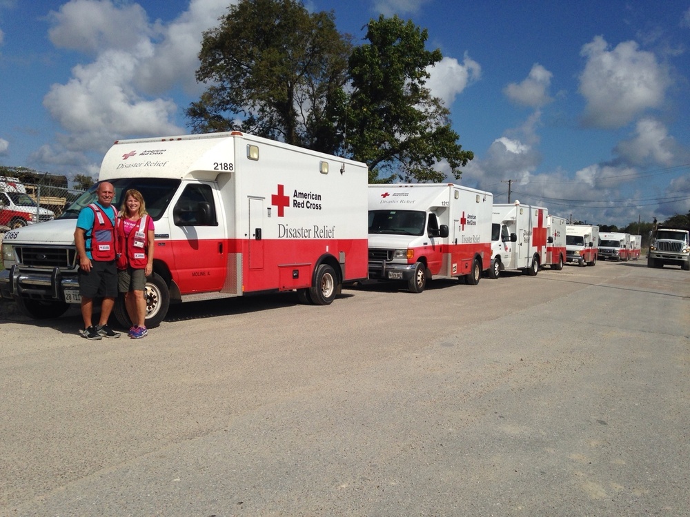 Reservist volunteers with American Red Cross, provides support to Hurricane Harvey victims