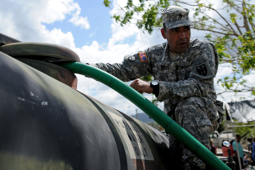 National Guard Soldiers Helping the People of Atuado and Adjuntas, PR