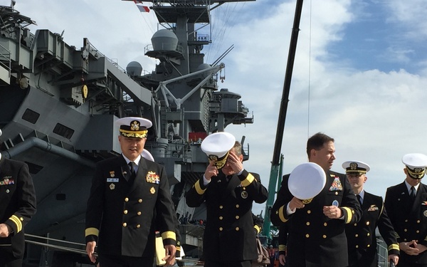 USS Ronald Reagan (CVN 76) Carrier Strike Group Press Conference