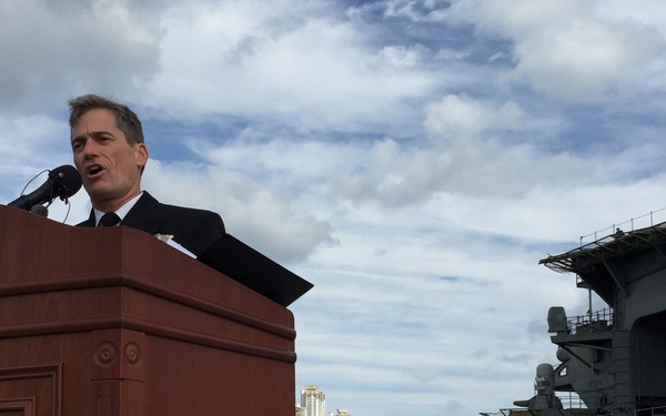 USS Ronald Reagan (CVN 76) Carrier Strike Group Press Conference