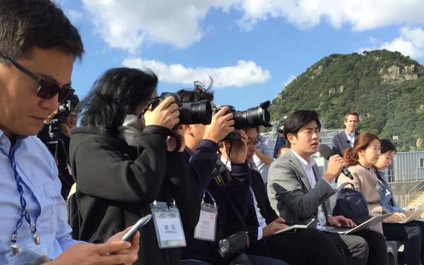 USS Ronald Reagan (CVN 76) Carrier Strike Group Press Conference