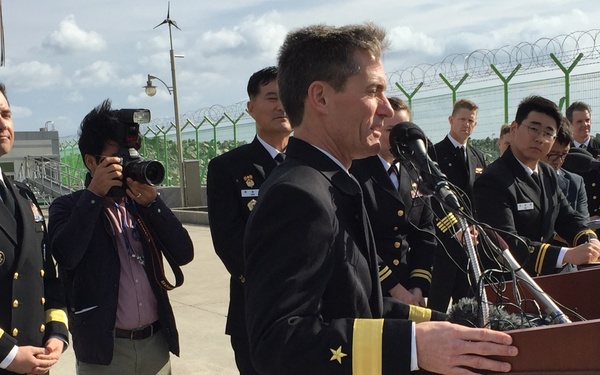 USS Ronald Reagan (CVN 76) Carrier Strike Group Press Conference