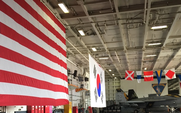 USS Ronald Reagan (CVN 76) Carrier Strike Group Press Conference