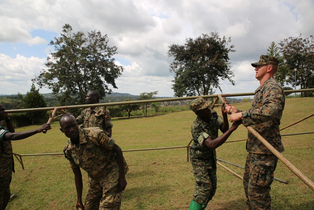 Promising future: SPMAGTF-CR-AF LCE Marines and Sailors concludes first phase of training UPDF soldiers
