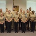 NMOTC CO inspects local JROTC students