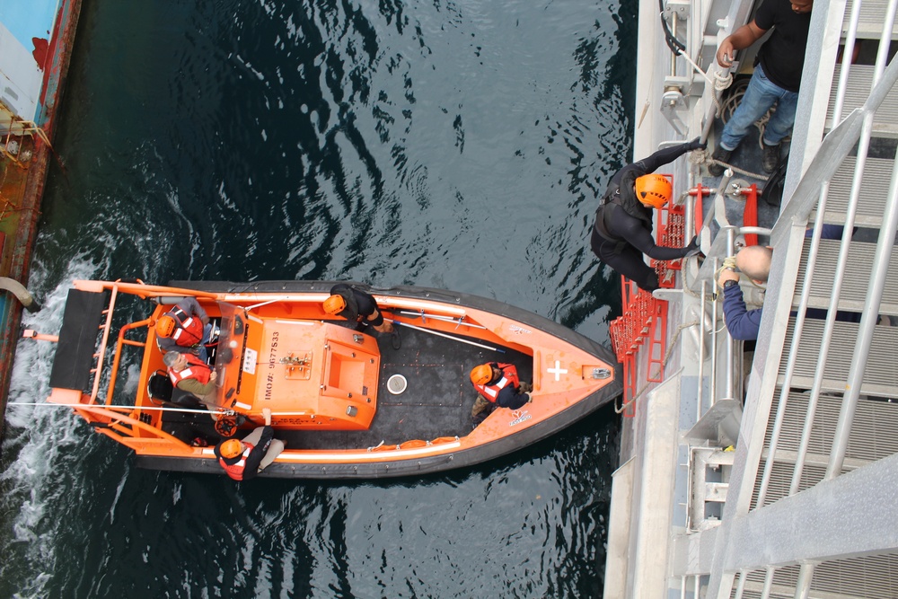 Trenton’s MILDET features reserve SAR swimmers
