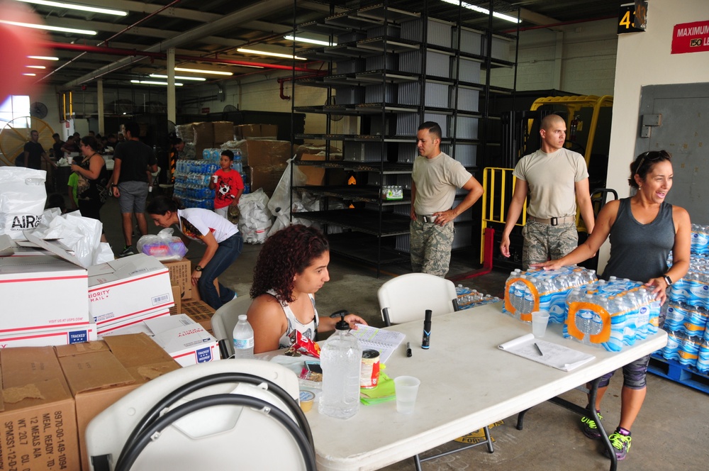 The Emergency Family Assistance Center is operational at Muniz Air National Guard Base