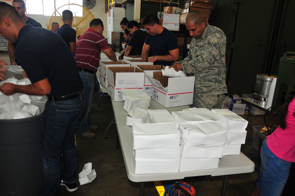 The Emergency Family Assistance Center is operational at Muniz Air National Guard Base