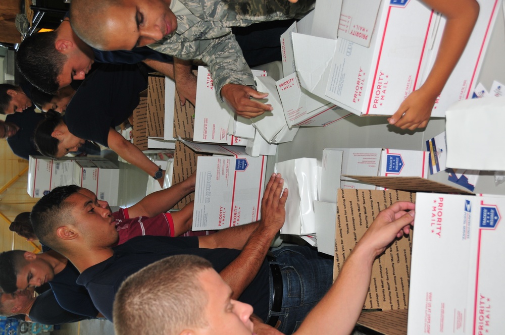 The Emergency Family Assistance Center is operational at Muniz Air National Guard Base