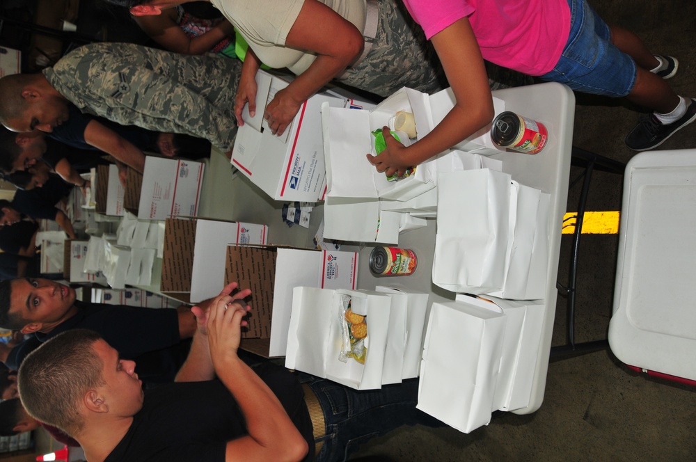 The Emergency Family Assistance Center is operational at Muniz Air National Guard Base