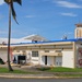 156th Civil Engineering Squadron repair roof with FEMA blue sheets