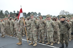 US and Polish CAV Troops Participate in Patch Ceremony [Image 1 of 12]