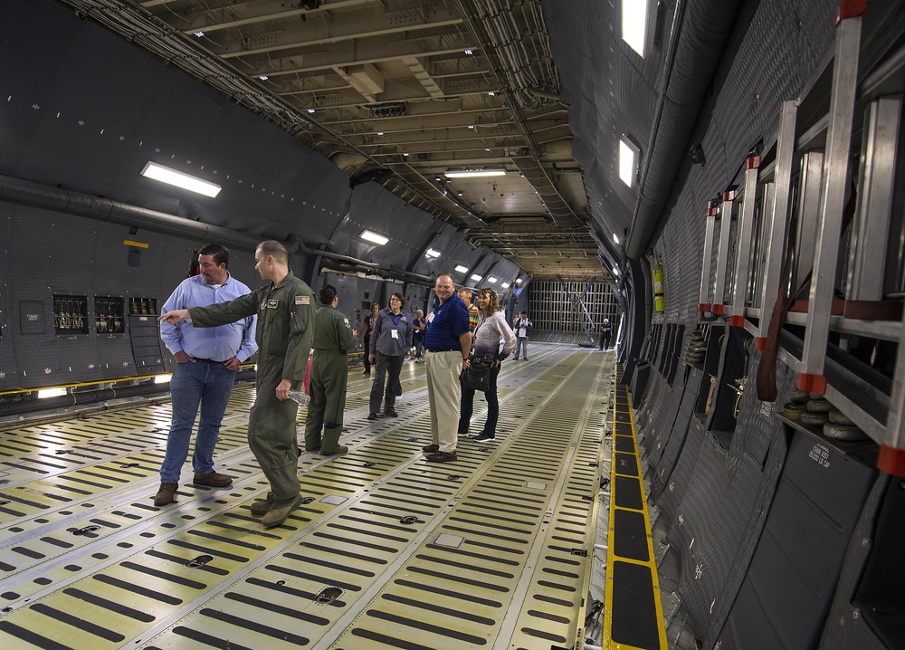 Civic leaders experience AF Reserve world