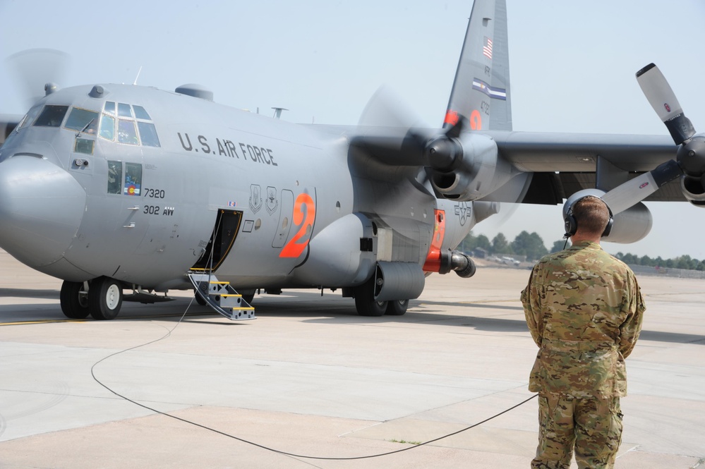 Peterson reserve wing deploys second MAFFS-equipped C-130 to Western U.S.