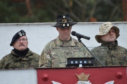 US and Polish CAV Troops Participate in Patch Ceremony [Image 6 of 12]