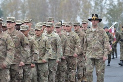 US and Polish CAV Troops Participate in Patch Ceremony [Image 7 of 12]