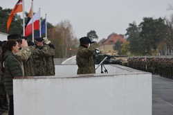US and Polish CAV Troops Participate in Patch Ceremony [Image 11 of 12]