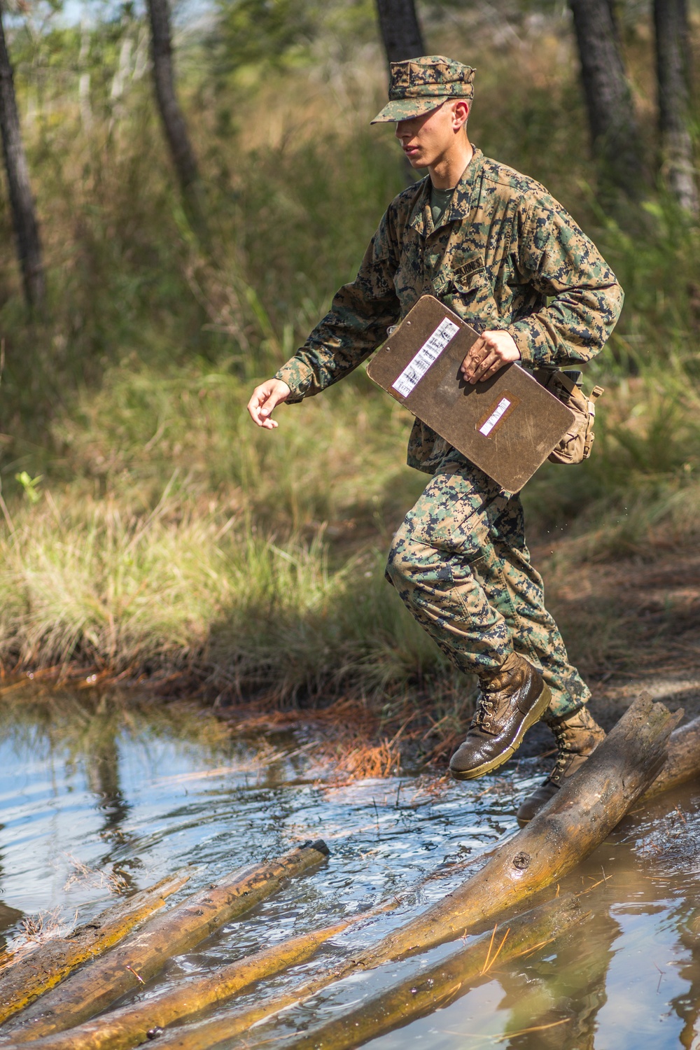 Recruits find their way through Marine boot camp while at MCRD Parris Island