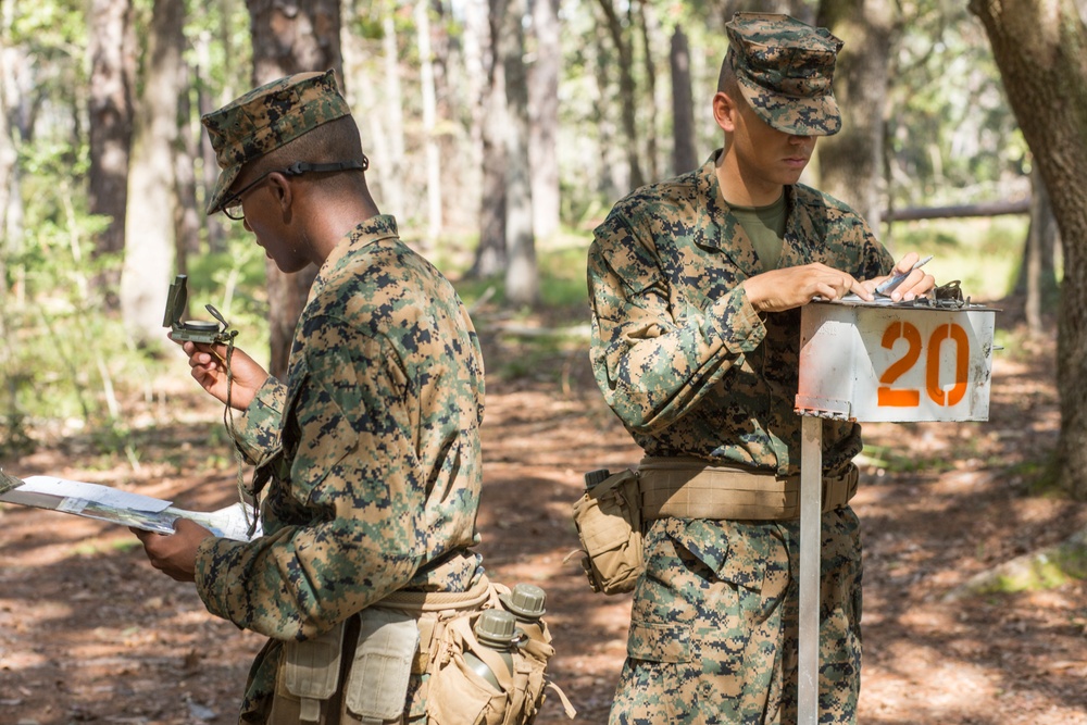 Recruits find their way through Marine boot camp while at MCRD Parris Island