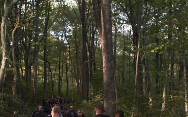 CIB OLD RAG MOUNTAIN HIKE