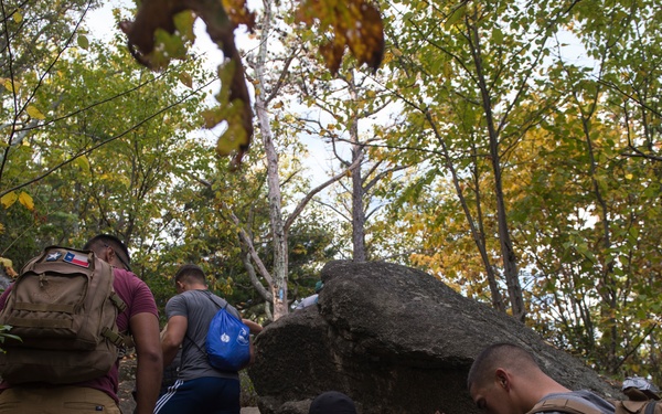 CIB OLD RAG MOUNTAIN HIKE