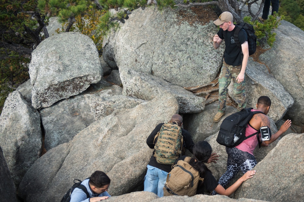 CIB OLD RAG MOUNTAIN HIKE